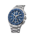 Orologio Citizen RADIOCONTROLLATO AT8 Super Titanio, quadrante BLU, 40.5mm - AT8396-59L