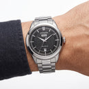 Orologio Citizen Day-date, eco-drive, quadrante nero, 40mm - AW0151-85E