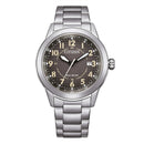 Orologio Citizen Aviator 3, Eco-Drive, quadrante silver, 40mm - AW1870-59H