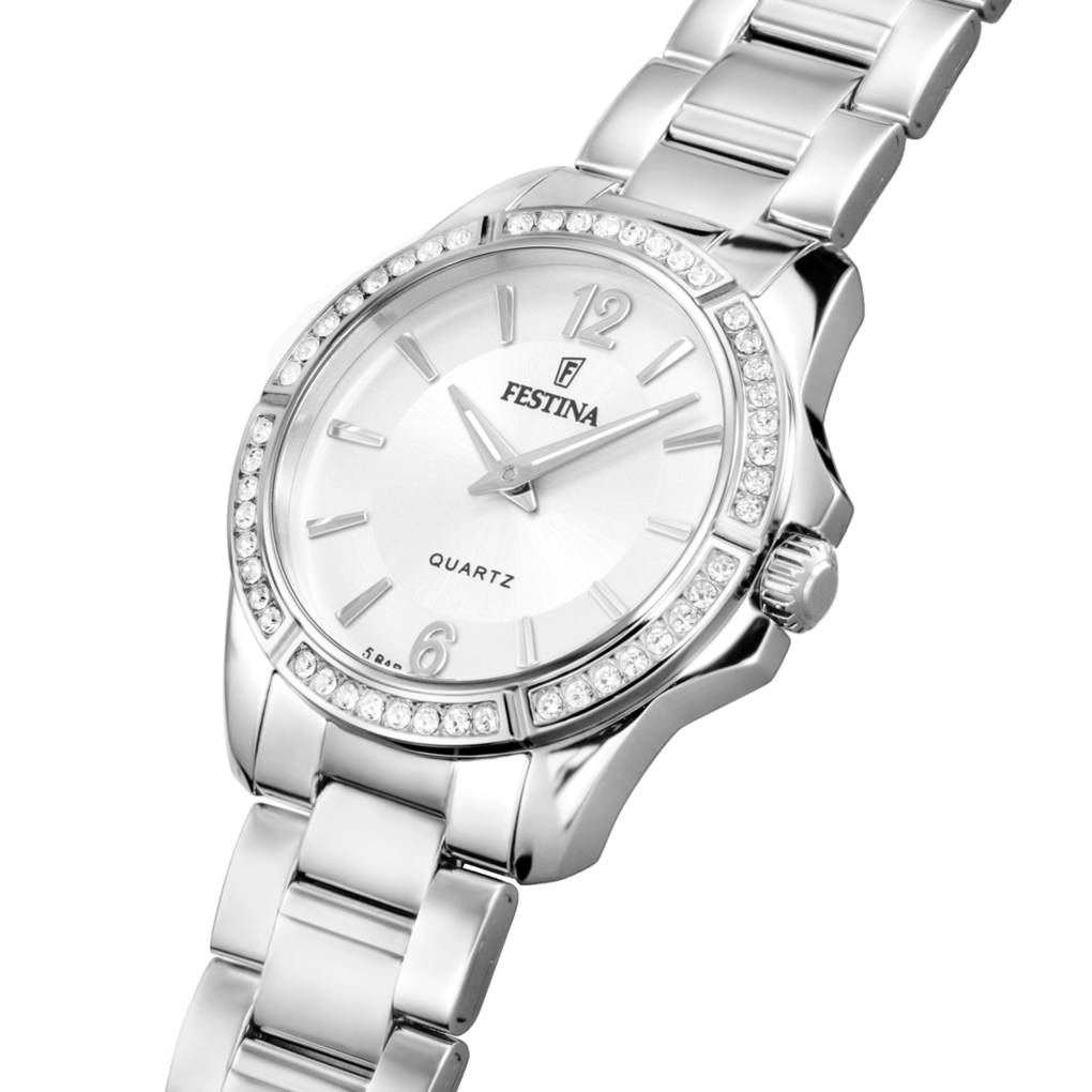 Orologio da da donna Festina Boyfriend, quarzo quadrante bianco, 34.5mm - F20593/1