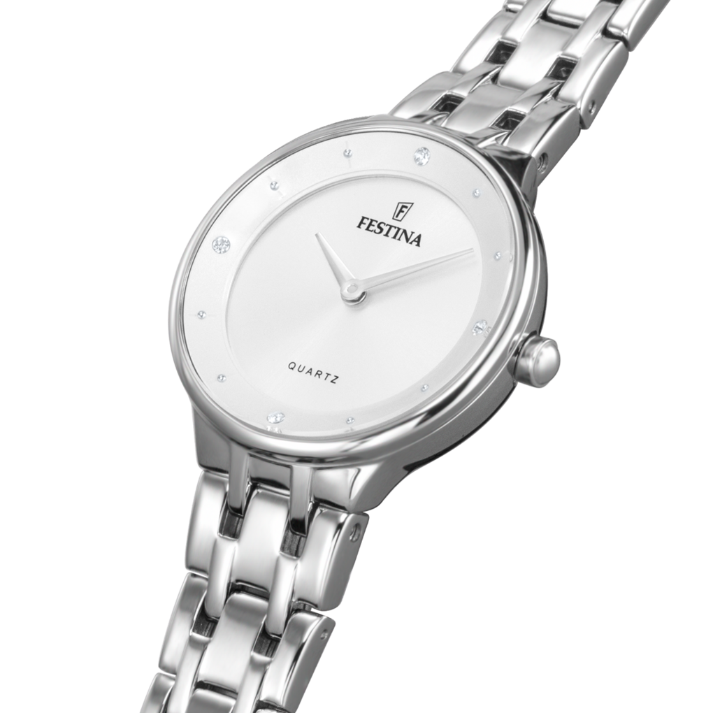 Orologio da donna Festina Mademoiselle, quarzo quadrante bianco, 30.5mm - F20600/1