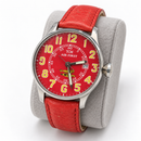 Orologio Terra Cielo Mare Air First — 44 mm — Automatico con datario, quadrante rosso — NOS Limited Edition n.66/70 - TC6023AC6PAL