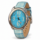 Orologio ovale Altanus Flores da donna — Oversize 38 mm — Quarzo svizzero con datario — NOS - 7826