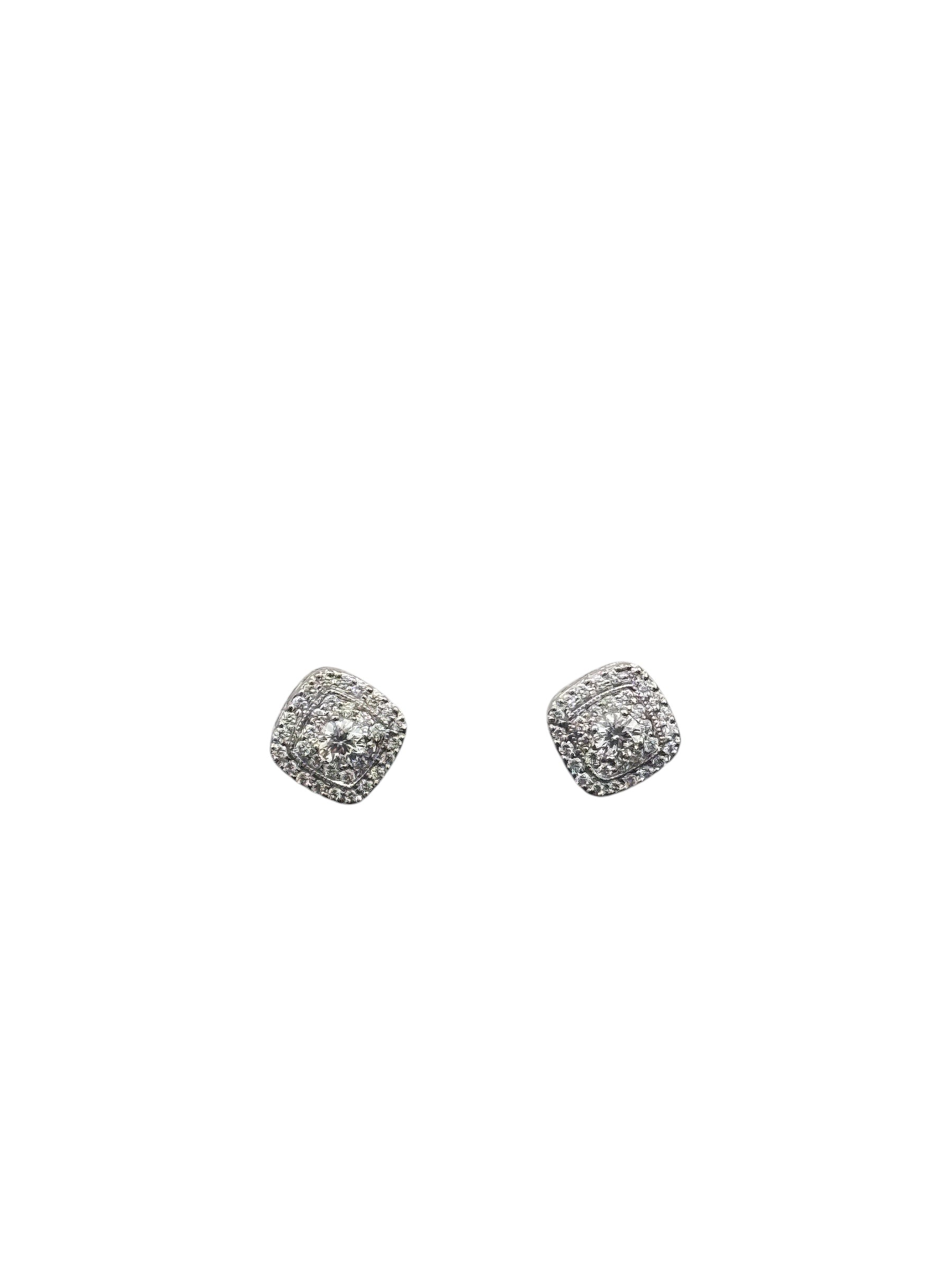 Orecchini Giorgio Visconti punto luce con pavè di diamanti, 0.25ct - BBX40059