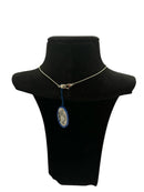 girocollo Damiani in oro bianco 18kt e diamanti, con pendente fantasia - DDB55447