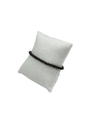 Bracciale Spadarella in argento brunito, unisex, con anellini - SPBR268-brunito