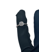 Diana - Anello in oro rosa 18kt e mosaico di diamanti brown, con giro di diamanti bianchi - AN DESIREE'