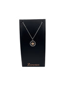 Collana Zancan da uomo IN ARGENTO Rosa dei Venti - ESC227