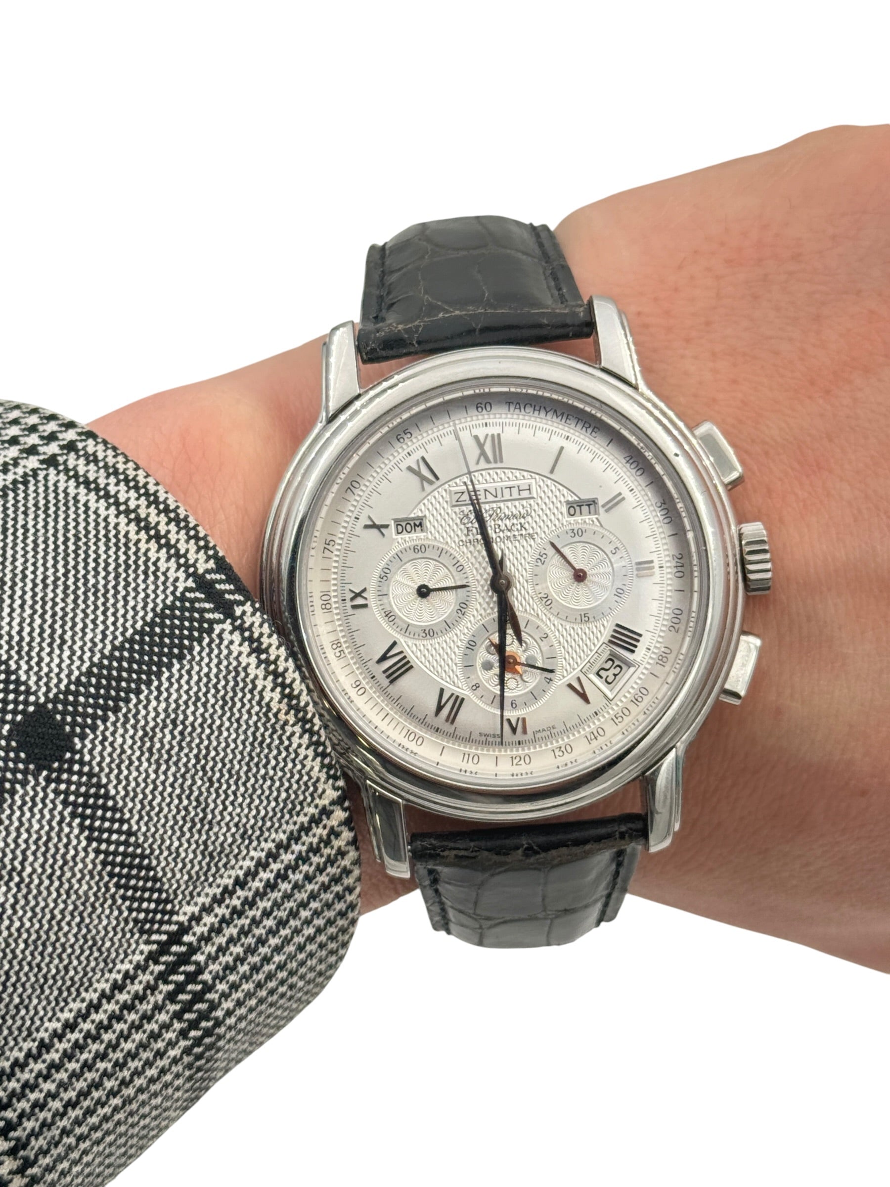 Orologio Zenith El Primero Flyback Chronomaster, 43mm - 03.1250.4009-01.C495