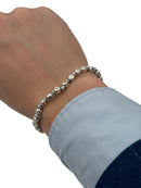 Bracciale Spadarella in argento lucido, uomo - SPBR03S