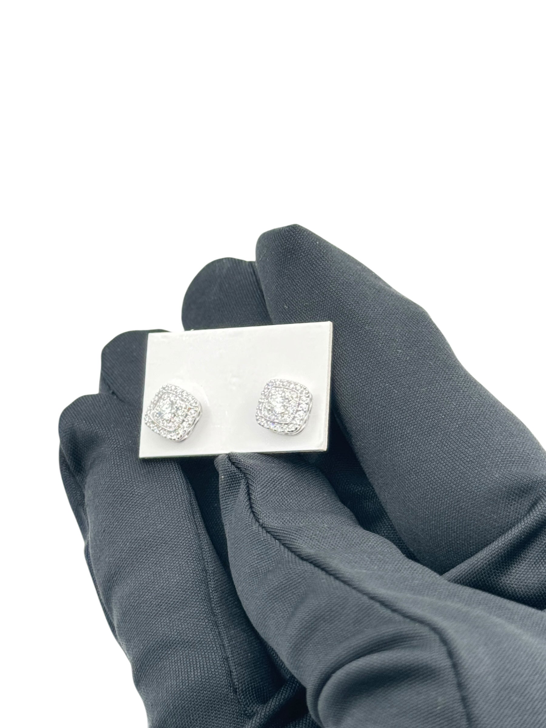Orecchini Giorgio Visconti punto luce con pavè di diamanti, 0.25ct - BBX40059