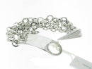 Bracciale Pianegonda in argento, in argento con maglia a catena e cuore con diamanti, 0.23ct - BA010667