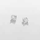 Orecchini punto luce Giorgio Visconti oro bianco 18 kt e diamanti, 0.49ct - BB39400C