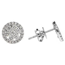 Orecchini Giorgio Visconti Fiore in oro bianco 18kt e diamanti, 0.64ct - BBX37565
