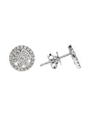 Orecchini Giorgio Visconti Fiore in oro bianco 18kt e diamanti, 0.64ct - BBX37565