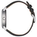 Citizen Classic, Happy Hours Collection, Lederarmband und schwarzes Zifferblatt, 40 mm – BM7460-11E