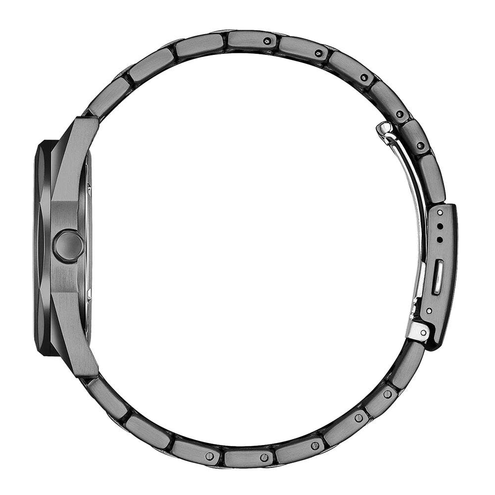 Orologio Citizen Metropolitan Total Grey, quadrante antracite, Eco-Drive, 38mm - BM7625-80H