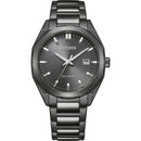 Orologio Citizen Metropolitan Total Grey, quadrante antracite, Eco-Drive, 38mm - BM7625-80H
