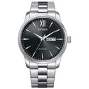 Orologio Citizen Classic, Collezione Ore Felici, quadrante nero daydate, 40mm - BM8550-81E