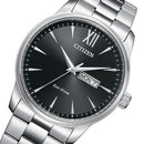 Orologio Citizen Classic, Collezione Ore Felici, quadrante nero daydate, 40mm - BM8550-81E