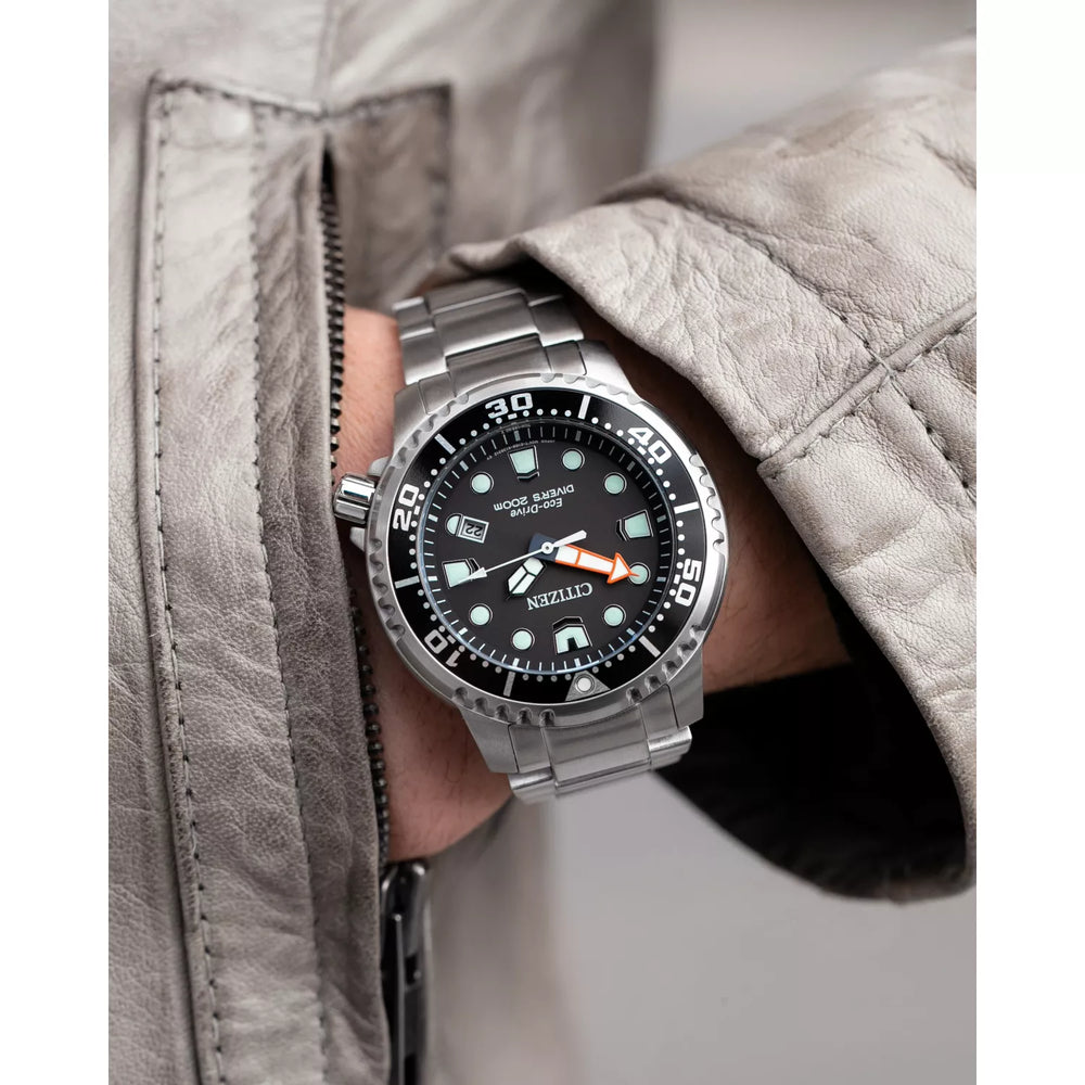 Orologio Citizen Promaster - Diver's Eco Drive 200 mt, 44mm - BN0150-61E