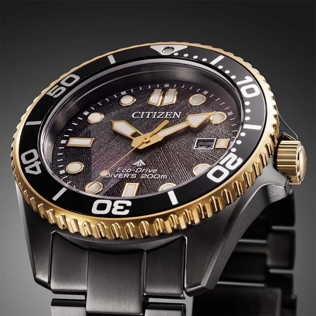Orologio Citizen Promaster, Diver's Eco Drive 200 mt 40mm Light in Black Limited Edition (500 esemplari Italia), 40mm - BN0264-53E