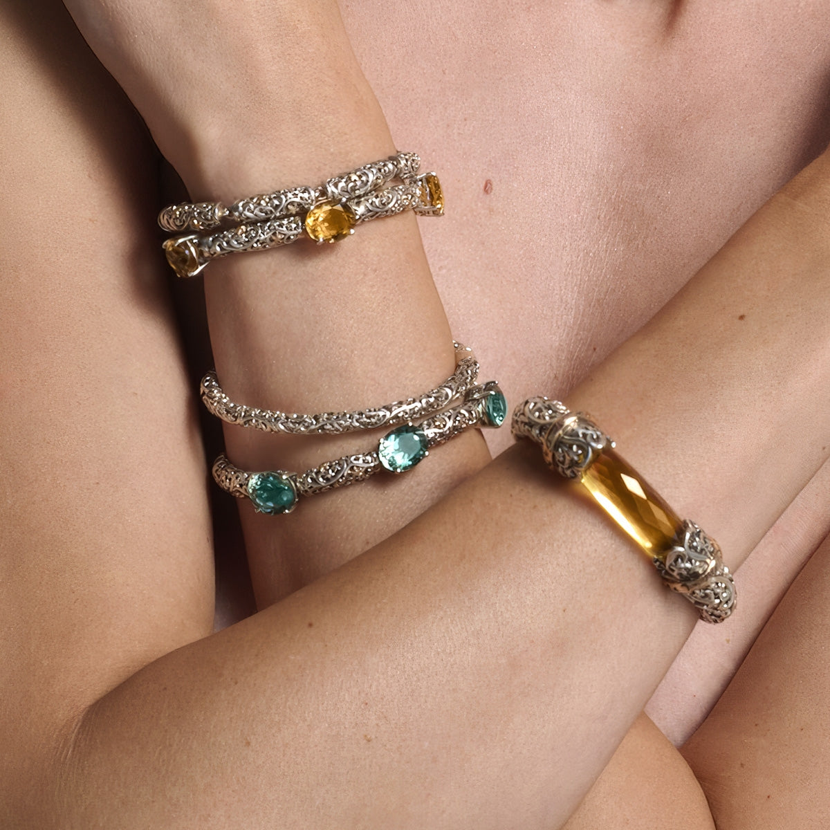 Bracciale De Nobili Polvere Di Stelle rigido a manetta - BR1124