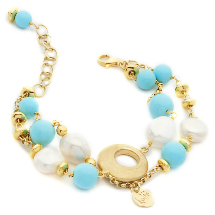 BRACCIALE KOLIE' IN ARGENTO COLLEZIONE CORFU' - BRCORFU'09G