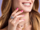 Bracciale Miluna in argento dorato e Citrino naturale, Limited Edition - BRD1119