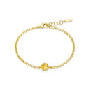 Bracciale Miluna in argento dorato e Citrino naturale, Limited Edition - BRD1119