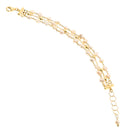 Koliè 925 - Bracciale in argento dorato con perle a 3 fili - BR MARSIA 05