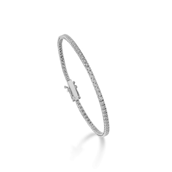GOLAY - BRACCIALE TENNIS CASTONE CON DIAMANTI BIANCHI, A STELLA, 0.52ct - BTQ040050WDI1-190