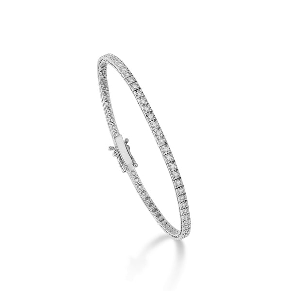 GOLAY - BRACCIALE TENNIS CASTONE A STELLA, 0.83ct - BTQ040080WDI1