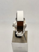 Orologio Uomo Solotempo Automatico, Cinturino in caucciù bianco, 40mm - MI-825-SSBL-BL-GB