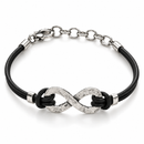 Bracciale Giovanni raspini in argento da uomo, jack infinito - 10387