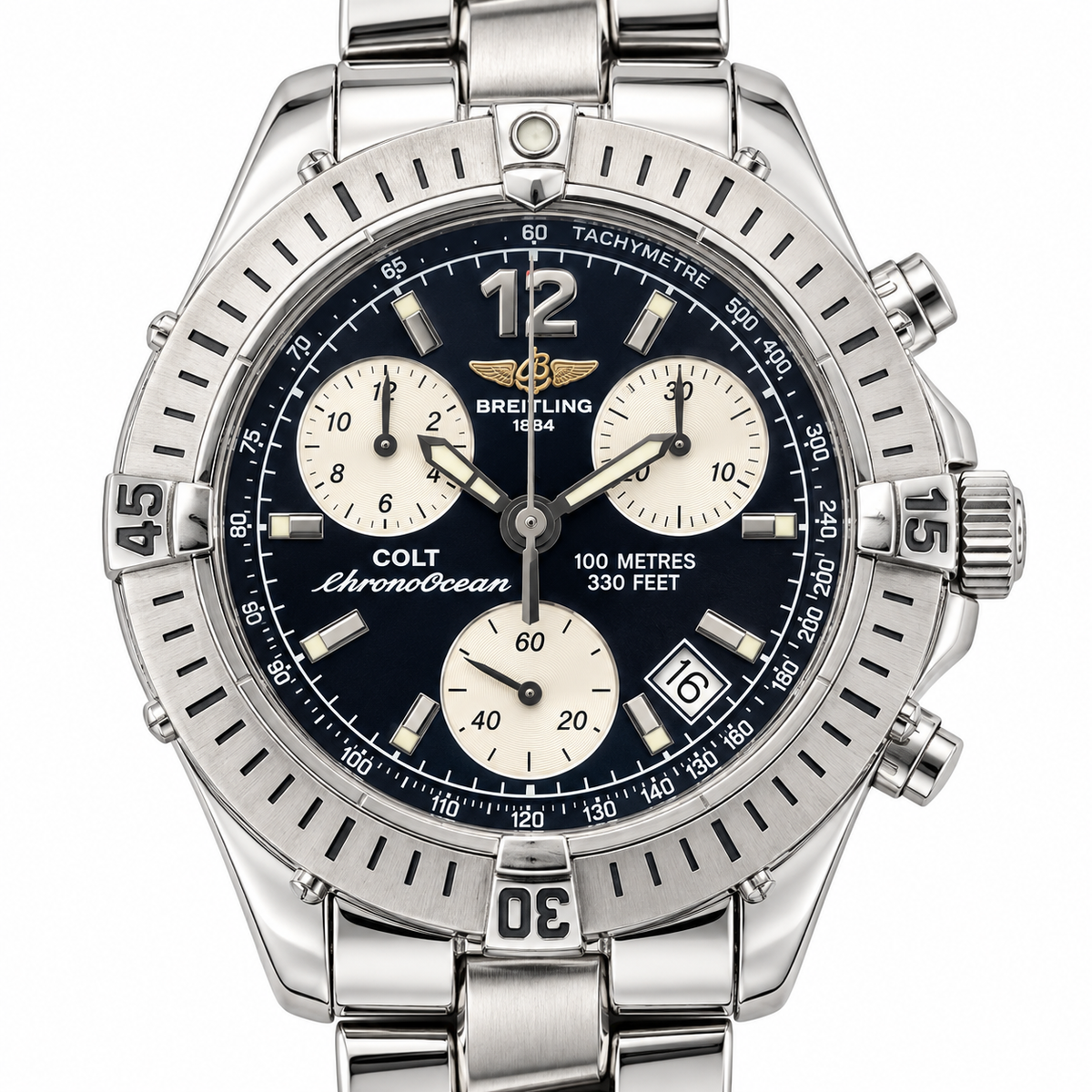 Orologio Breitling, quarzo quadrante dark blue, Colt Series - Chrono Colt Ocean NOS, 38mm - A53350