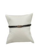 Bracciale Zancan da uomo in argento brunito, collezione Cosmopolitan - EXB659-N