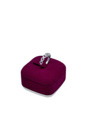 ANELLO a catena GIORGIO VISCONTI IN ORO BIANCO 18kt E DIAMANTI, 0.15ct - ABX17597