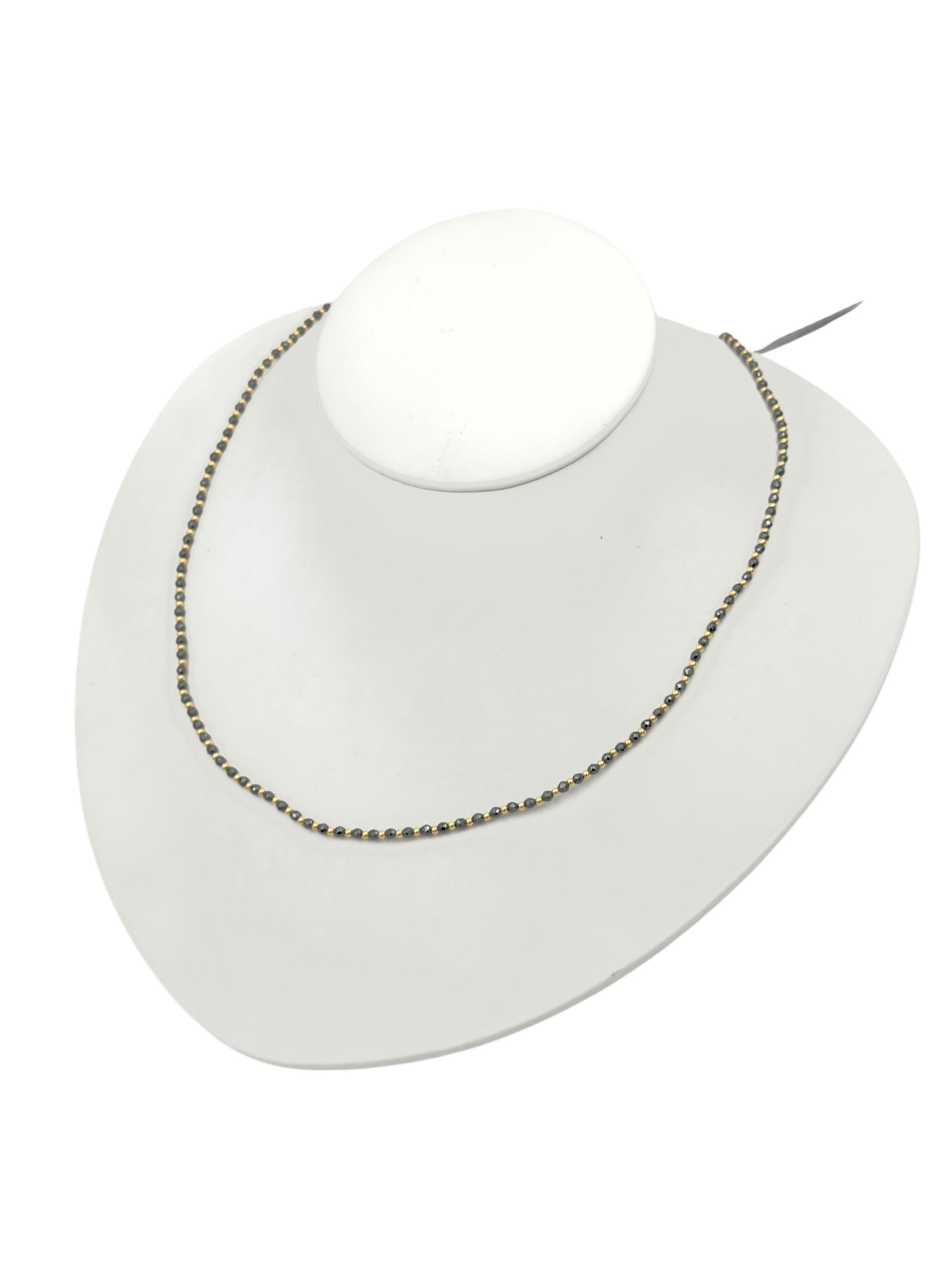 Collana Spadarella, da uomo, in argento e pietre color oro - SPGR192