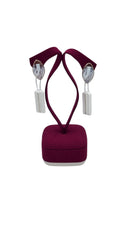 LUCEDEIMIEIOCCHI Monorecchino ovale cammeo naturale in argento dorato e calice di vino - LDMO 805 OR