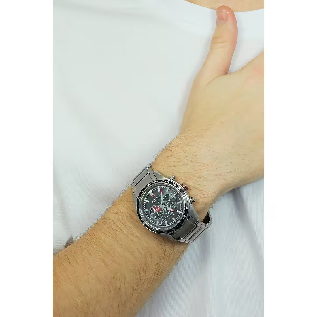 Orologio Citizen Crono Super Titanio CA4490, 43.5mm - CA4491-82E