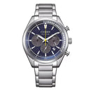 Orologio Citizen Sport, eco-drive, crono e tachimetro, quadrante blu, 43mm - CA4700-50L