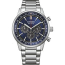 Orologio Citizen Sport, quadrante blu, Crono Eco-Drive, 42mm - CA4720-52L