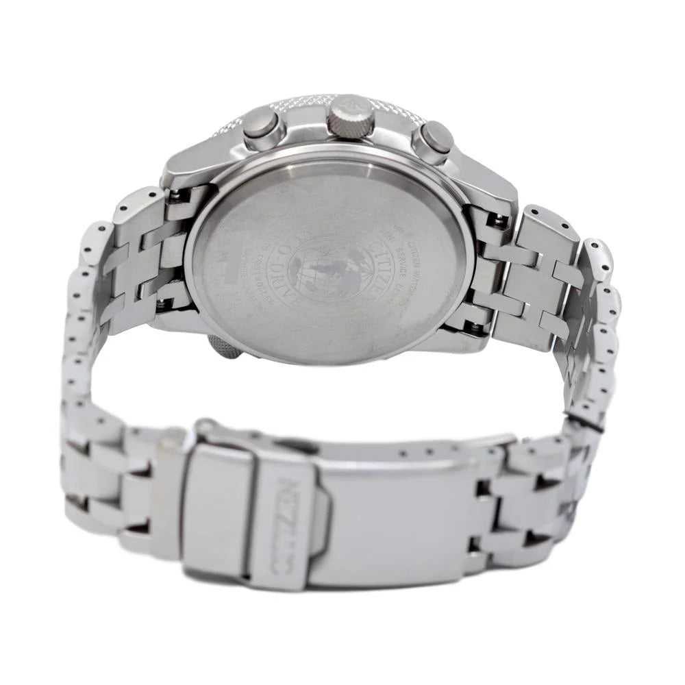 Orologio Citizen Crono Pilot Super Titanio, Radiocontrollato, 45mm - CB5850-80L