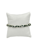 Bracciale Spadarella in argento spina, colore verde gucci - SPBR14-verde gucci