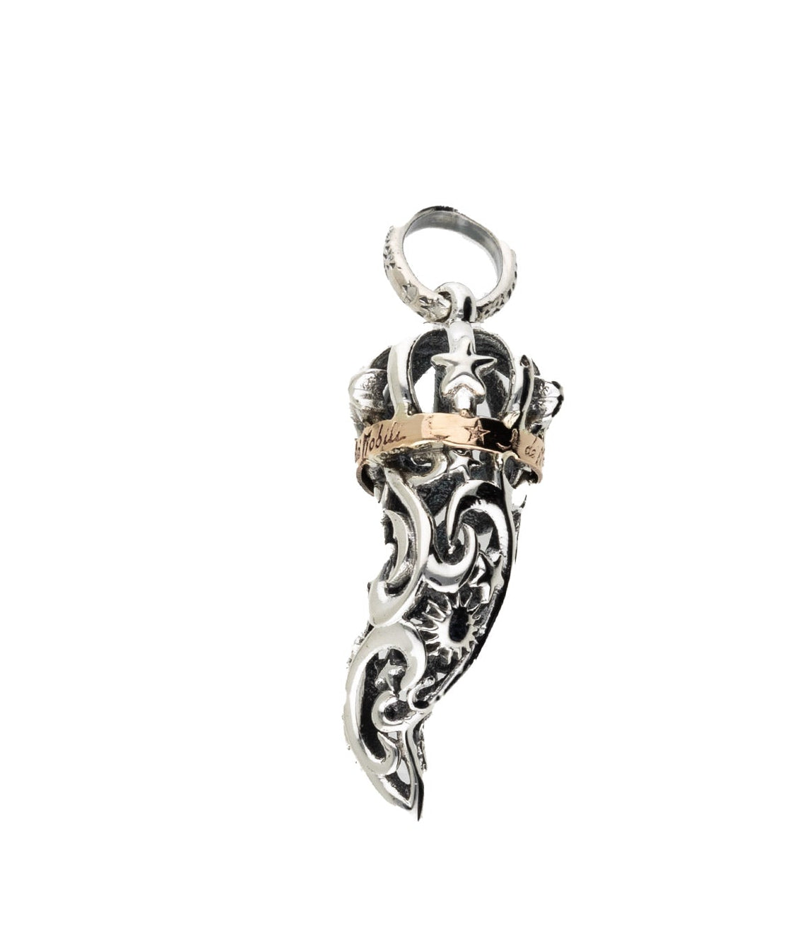 Ciondolo Cornetto De Nobili polvere di stelle - CI325