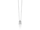 COLLIER MILUNA PUNTO LUCE in ORO BIANCO E DIAMANTI - CLD4240-020G7