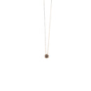 Diana - Rose gold and brown diamond necklace, 0.20ct - CL DESIREE' 01