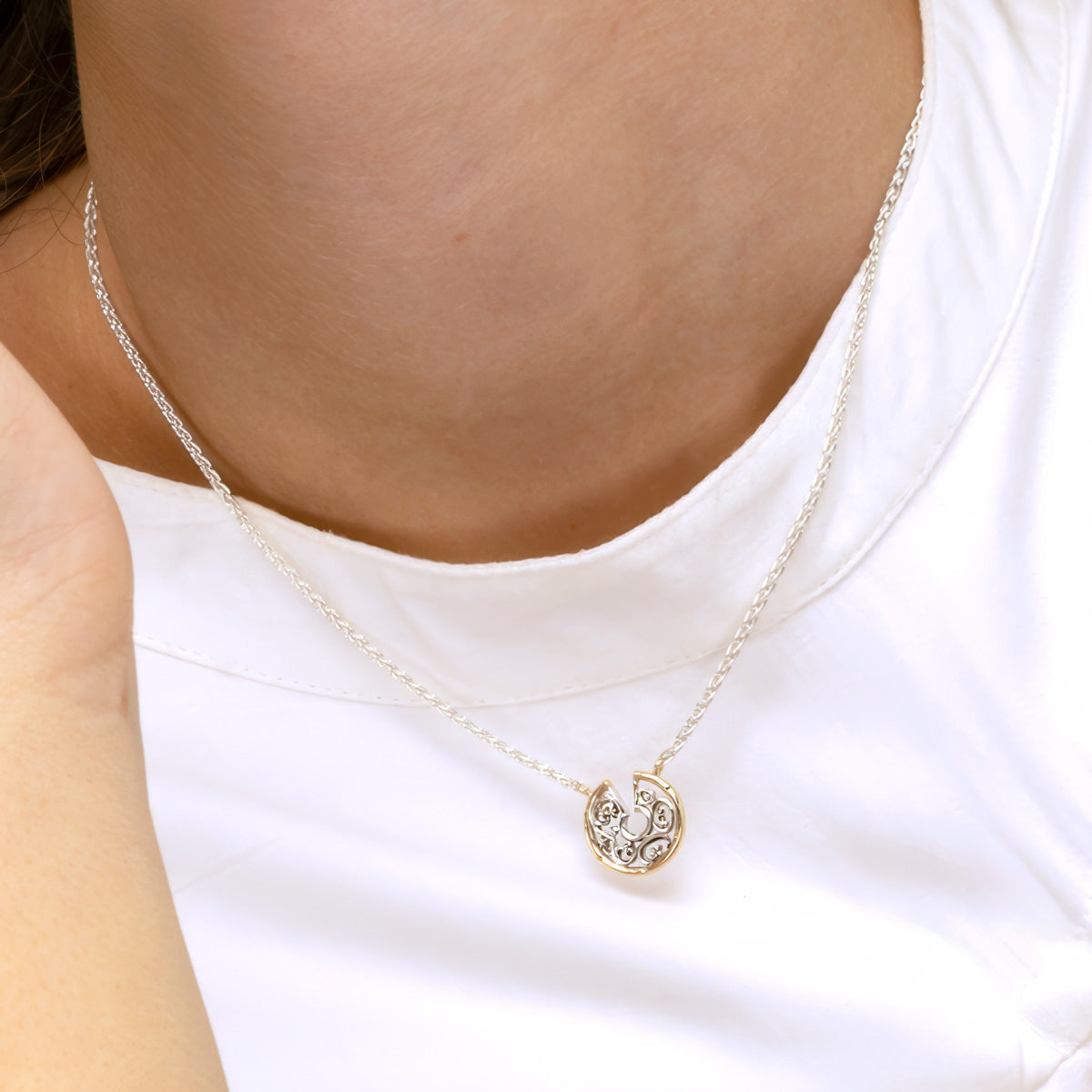 Collana De Nobili Polvere di Stelle cerchio piccolo - CO1225