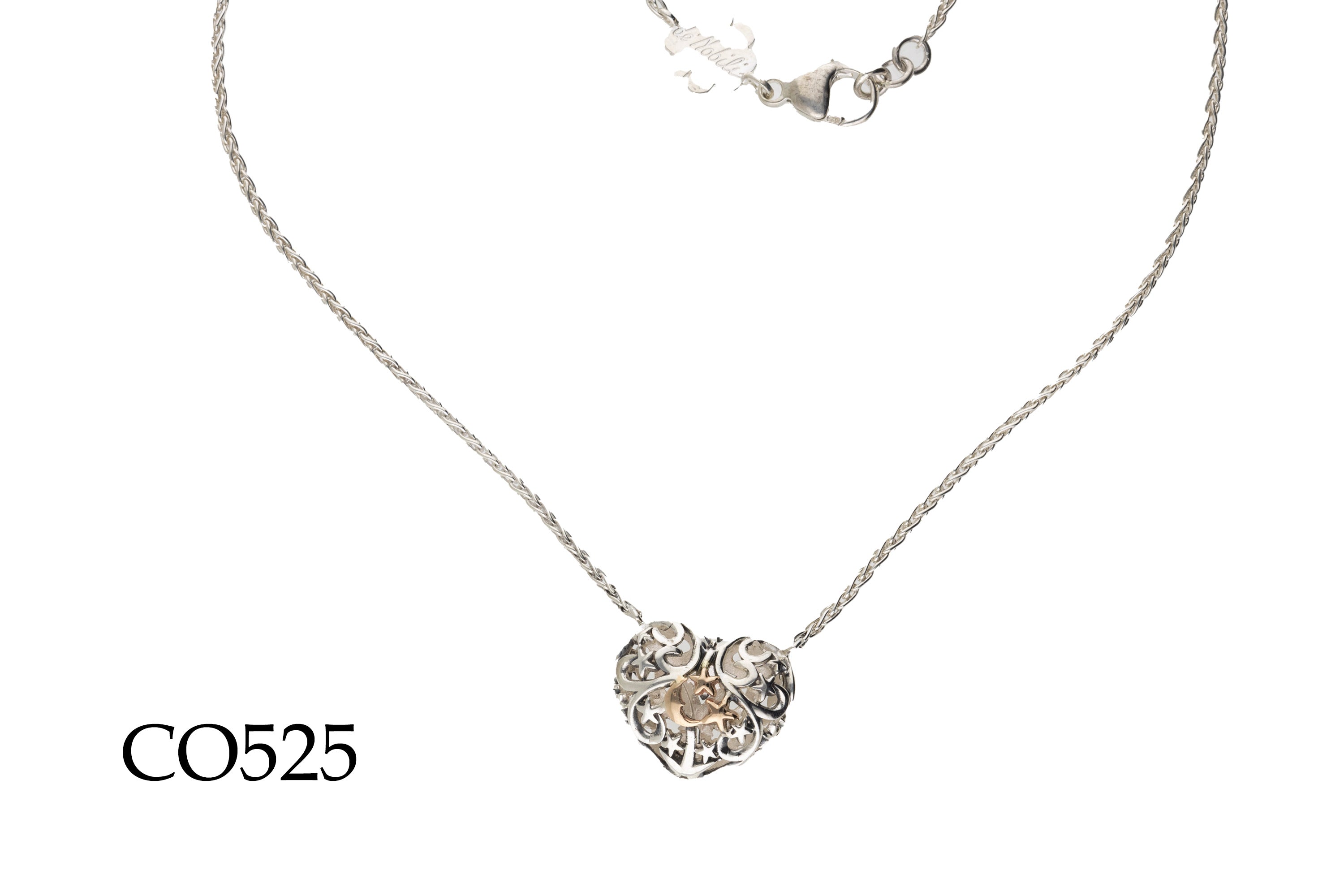 Collana Polvere di stelle cuore - CO525